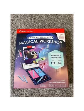 Osmo Math Wizard Series Magical Workshop Addition & Subtraction Ages 6-8 NEW